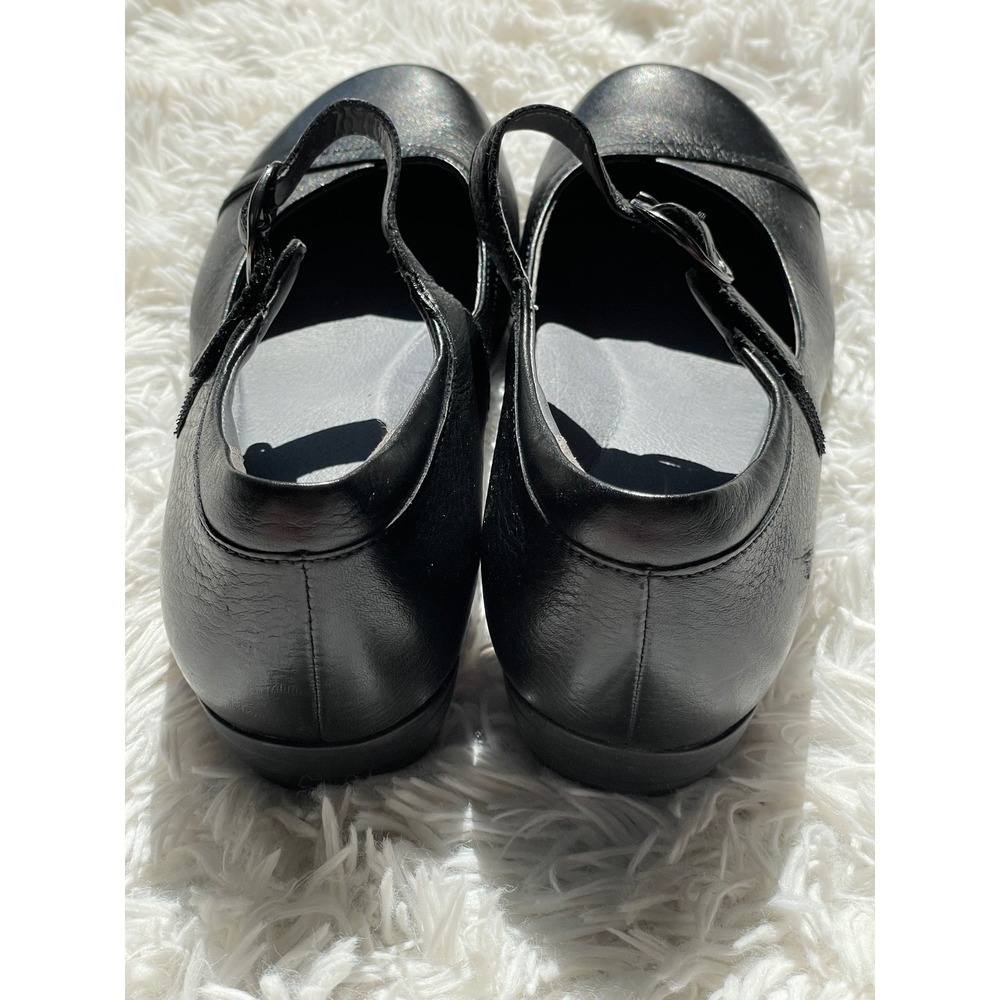 Dansko Fawna Black Nappa Mary Jane Shoes - Picture 4 of 12